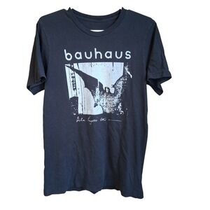 Vintage 80's Bauhaus Bela Lugosi's Dead Goth Band Unisex Shirt Black EUC Cut Tag
